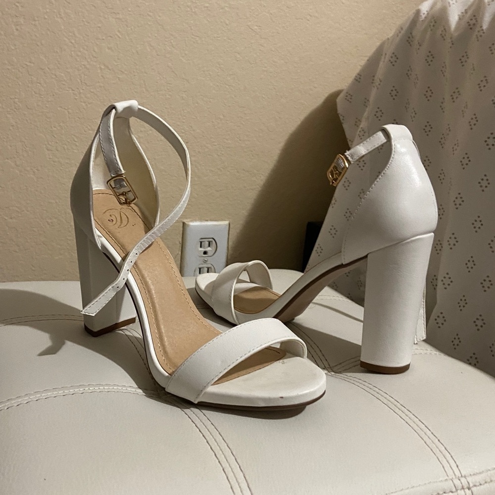 White heels